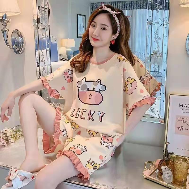 TOPGROSIR TG0708 Setelan Baju Tidur Wanita / Piyama Import