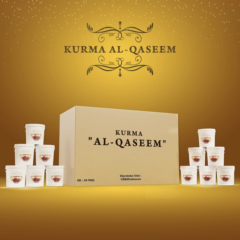 Kurma Ember Al Qaseem Al Qassim isi 720Gram - 500 Gram