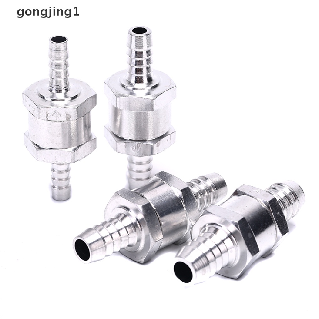 GGG One Way 6 / 8 / 10 / 12mm 4 Size Aluminium Alloy Fuel Non Return Check Valve  Id