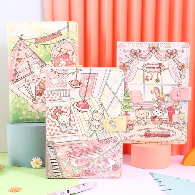 

Buku Notebook Lucu Diary Agenda Import Magic Rabbit