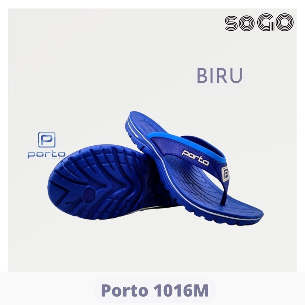 sogo Sandal Jepit Porto 1016M Pria Nyaman Kuat Terbaru Original 39-44