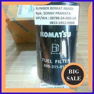 last stok KOMATSU 600-311-9121 FUEL FILTER 6003119121 600 311 9121 1F3BZ3