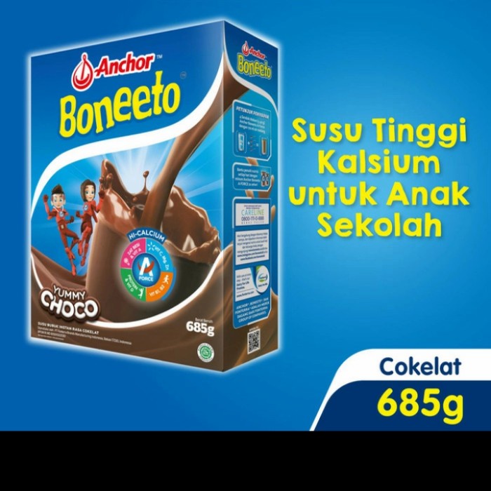 

[ COD ] boneeto coklat 700 gr susu boneto tinggi calsium