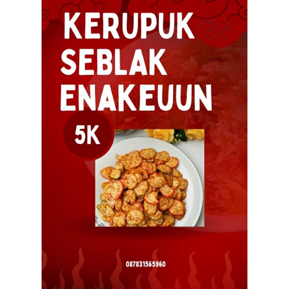 

Kerupuk Seblak Enakeuun