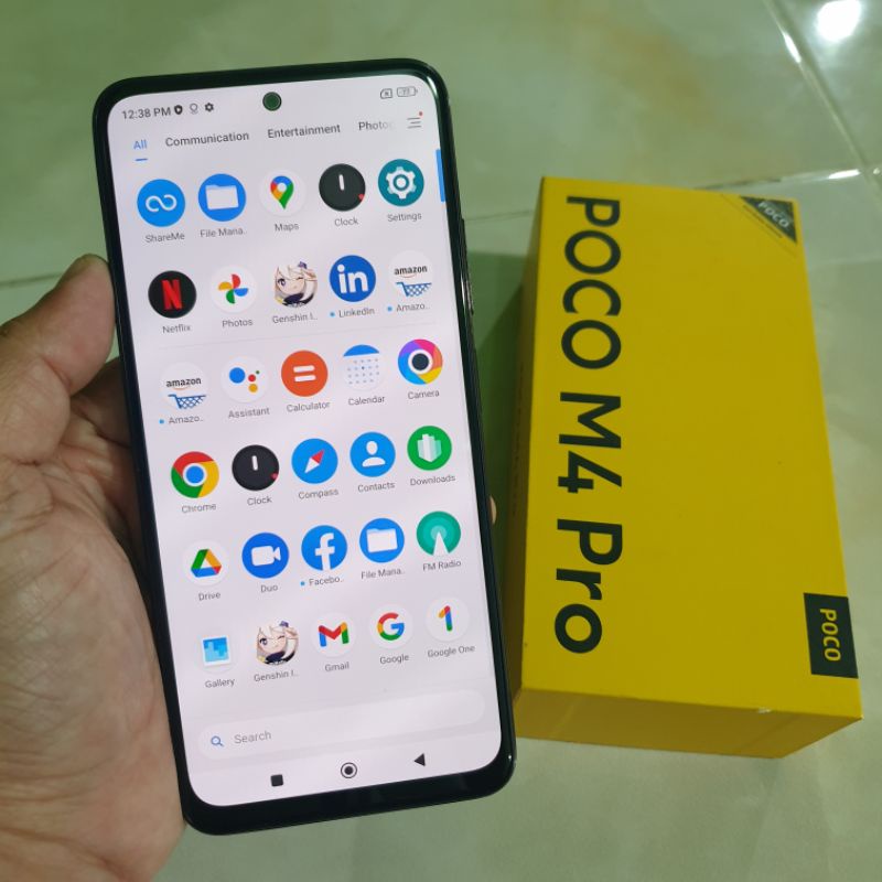 Poco m4 pro 8/256 ram 8gb rom 256gb mulus dan fulset