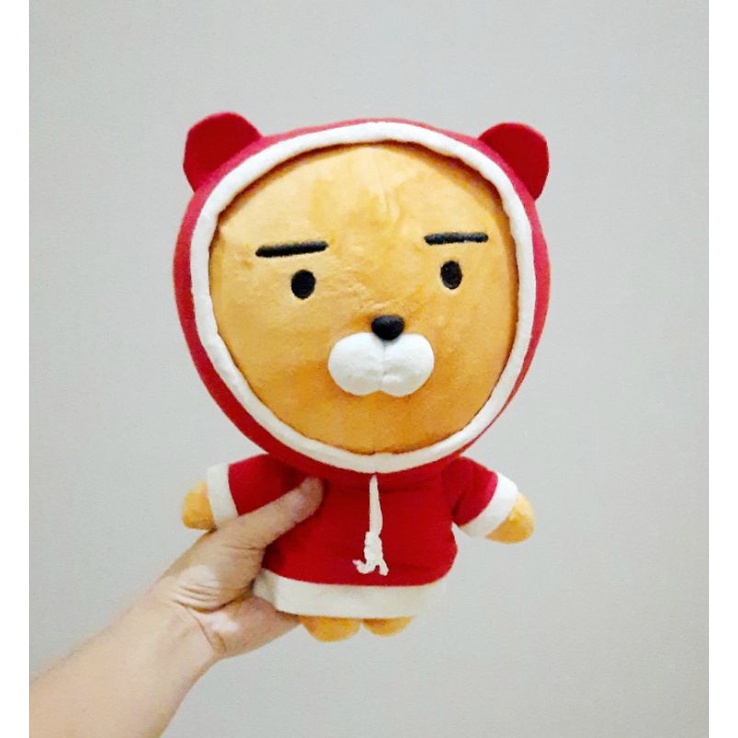 Ryan Kakao Costum Hoodie Merah Size 35 cm/ Boneka Kakao/ Ryan Kakao