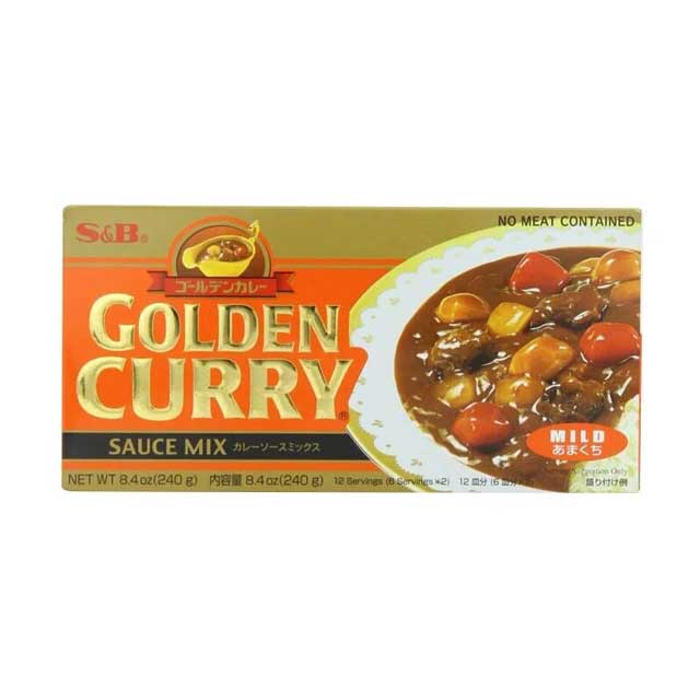 

S & B G. CURRY. SAUCE MIX MILD 220 GRAM