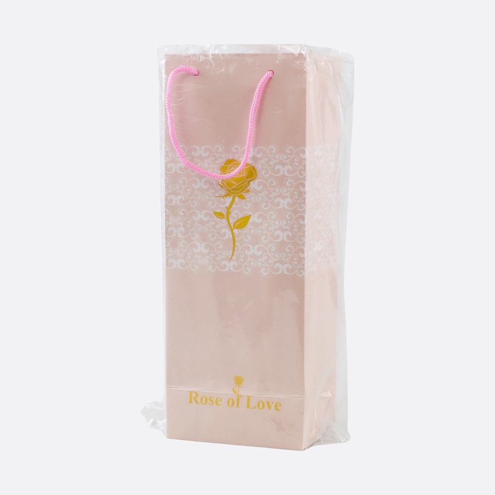 (FREE BOX) Hadiah Kado Valentine Souvenir Gift Valentine Nikah Bunga Mawar Dekorasi Gold Foil Flower Galaxy Rose