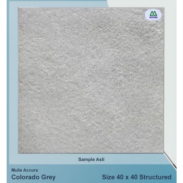Keramik Lantai 40x40,COLORADO GREY/KASAR/KW1/ACCURA