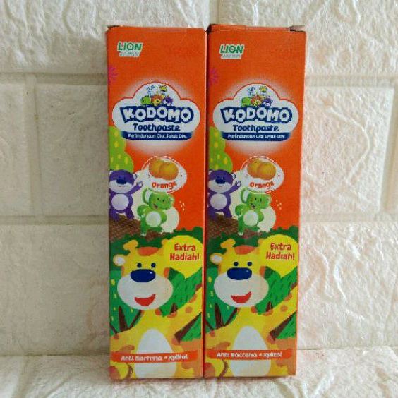 Kodomo Toothpaste Orange odol / pasta gigi anak