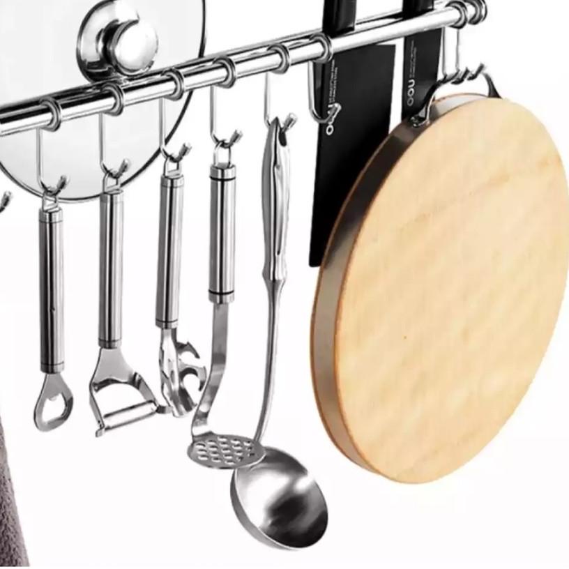 ✶ Rak Dapur / Rak Dinding Gantung Alumunium Stainles/ gantungan peralatan dapur/rak gantung/ RAK ☪