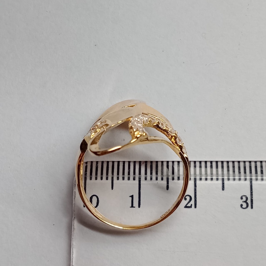 Cincin emas 17k - 3.65 gr kadar 750 - 4154