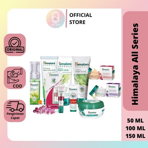 Qeila - Himalaya All Series | Neem Face Wash | Neem Face Wash Foaming | Clear Complex | Gentle Exfo | Neem Scrub | Neem Mask | Refreshing &amp; Clarifying Toner