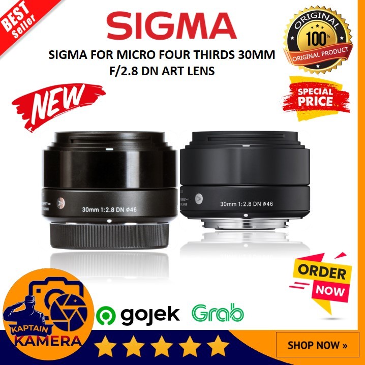 Sigma for Micro Four Thirds 30mm f/2.8 DN Art Lens