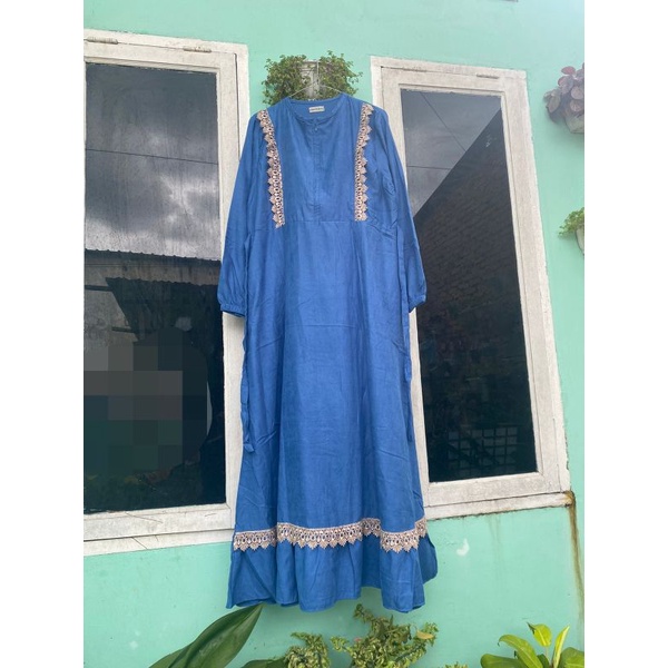 Gamis codoray by Nabil collection / gamis Denim