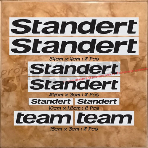 Stiker Sepeda Standert Stiker Sepeda MTB