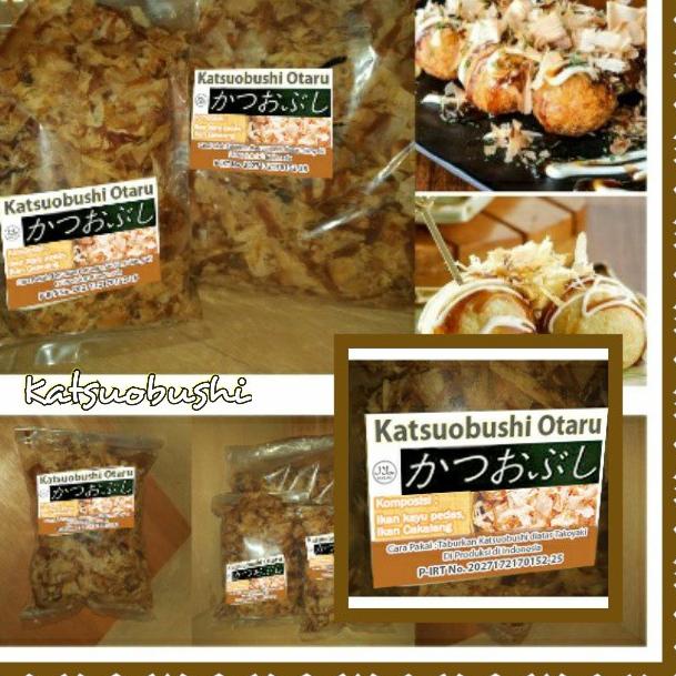 

☆ Ikan Cakalang katsuobushi 200 gram- Taburan takoyaki - Ikan Cakalang Asap 200 gram ✺