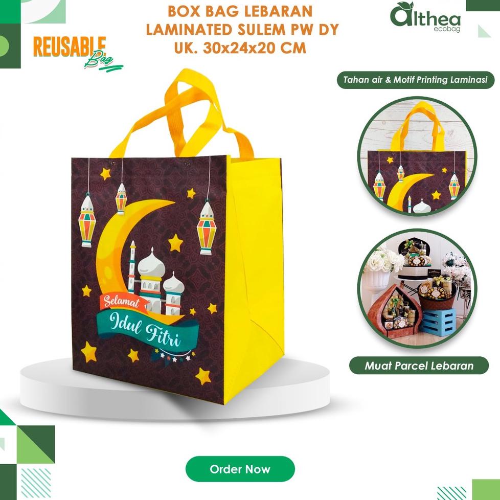

P77 ALTHEA Tas Bingkisan Lebaran Laminasi | Goodie Bag Lebaran Premium | Tas Idul Fitri Tas | Parcel Lebaran | Sulemn 30x24x20 HOT PRODUCT ↽