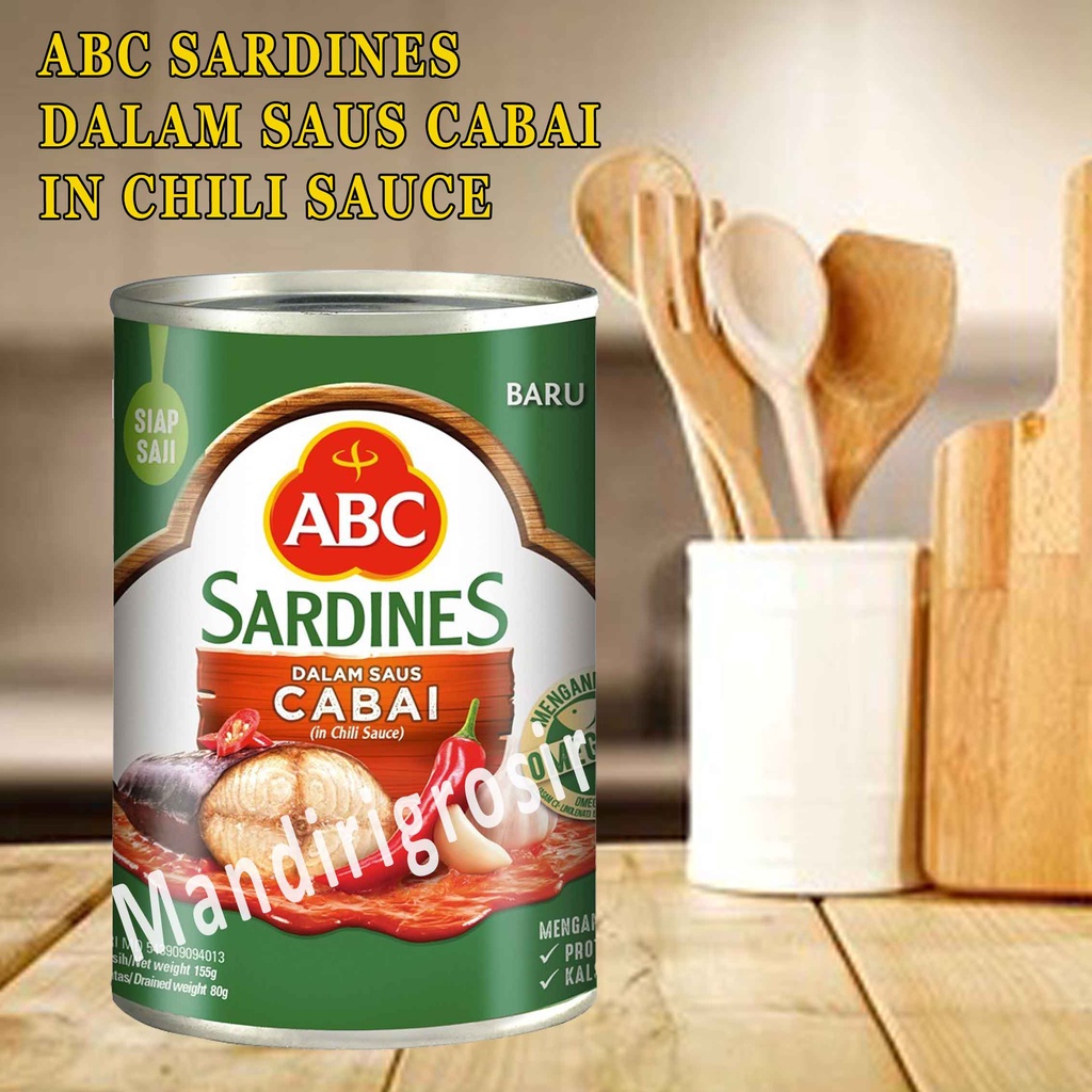 ABC SARDINES DALAM SAUS CABAI 155g