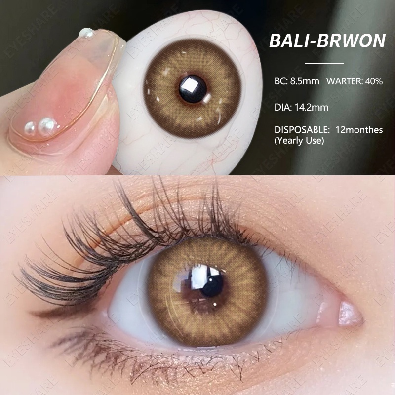 [✅COD] Softlens Minus 14.5mm (-1.00 s/d -6.00) lensa kontak warna LENS  soflens min BEAUTYEYE Hitam Big Eyes softlens mata korea