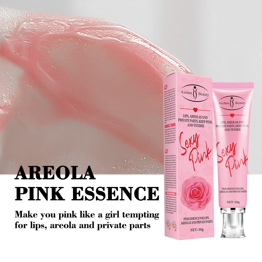 AICHUN Warm Gentle Pink Nenhong Cream 30Gr/Pemerah Bibir Dan Puting Miss V Pink Vagina Cream 100%Asli/Valid Pemutih Bagian Pribadi Esensi Krim Pemutih Selangkangan dan Miss V