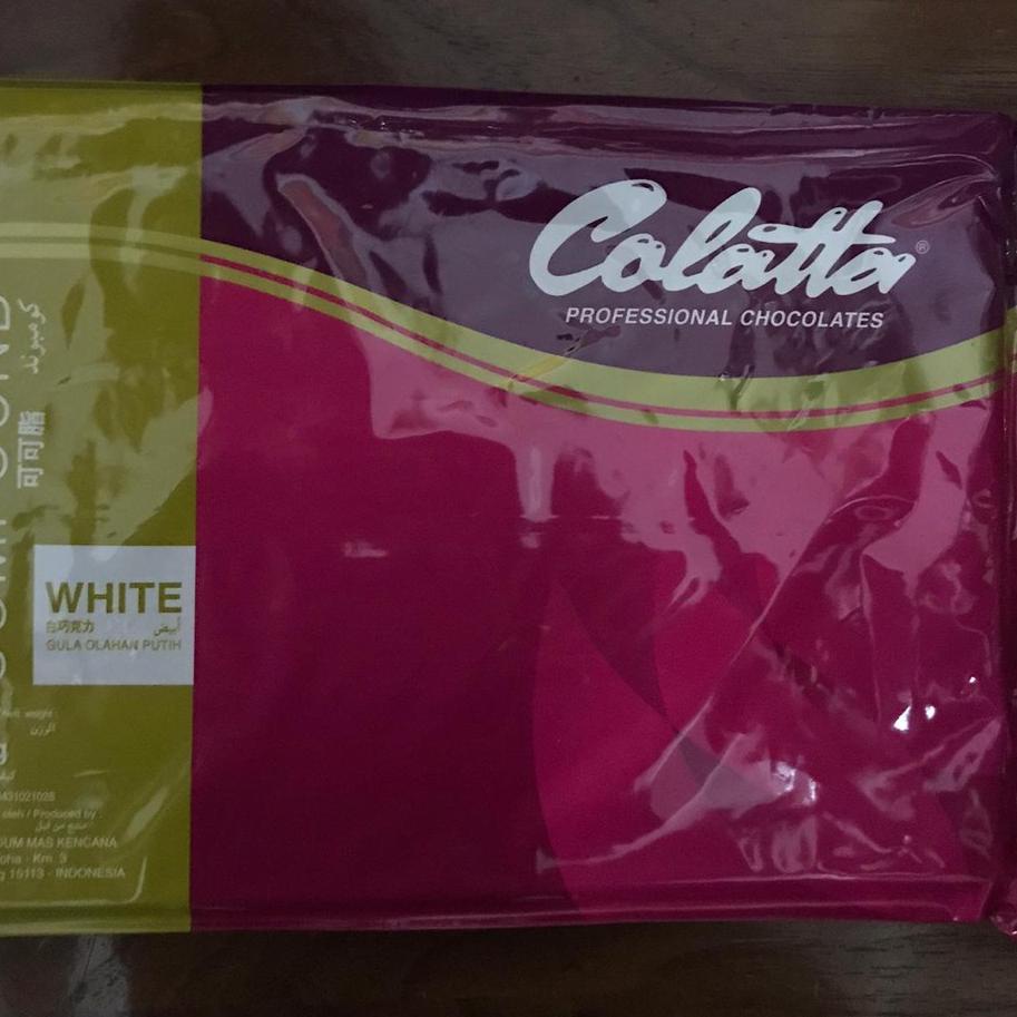 

➴ Colatta Chocolate Compound White 1kg - Coklat Colatta ✿