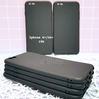 Case Polos Black Softcase Silikon Slim Matte for iPhone 6/6s/iphone 6 plus/iphone 7 plus/8 plus/iphone x/xs/iphone xsmax/iphone xr