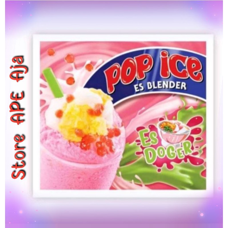 

POP ICE RASA ES DOGER [ 23gr x 10 Sachet ]