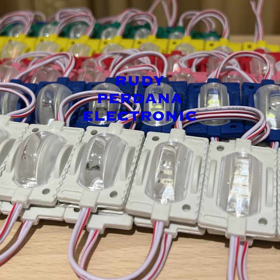 LAMPU LED MODUL 1 MATA 12V 1.4W 12 VOLT 1.4 WATT ALIS TERANG