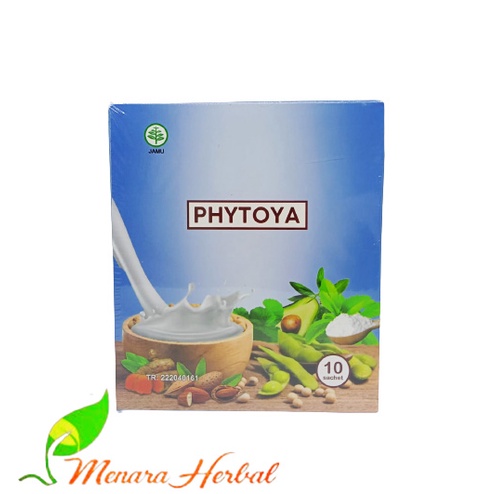 PHYTOYA Susu Kedelai Bubuk I Soya Milk Powder Phitoya Per Box Isi 10 Sachet