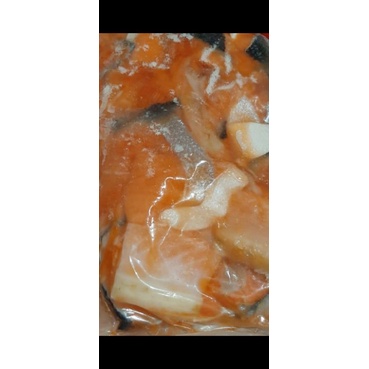 

Tetelan Trimmingan Belly Salmon Grade A