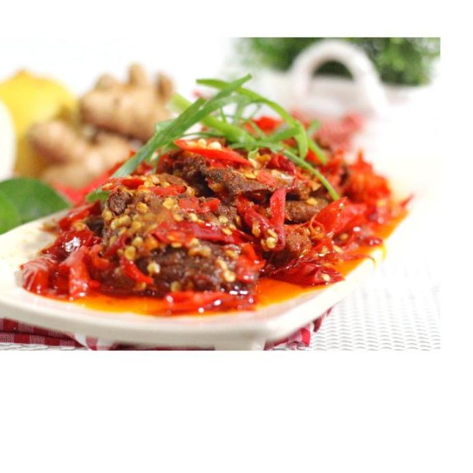 

➣ [Terlaris] Restu Mande Dendeng Sapi Balado Dendeng Kemasan 300 gram ☎