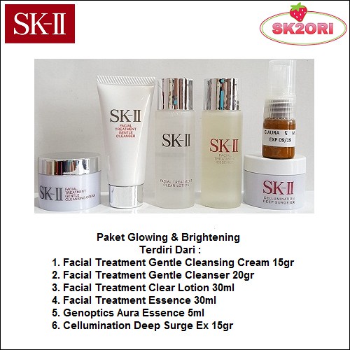 SK-II Paket Glowing Lengkap