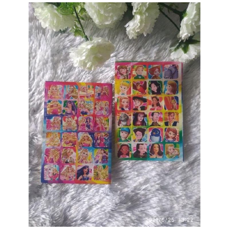 

[ STICKER ] Mainan Stiker Kotak 4x6 || Stiker Anak Karakter