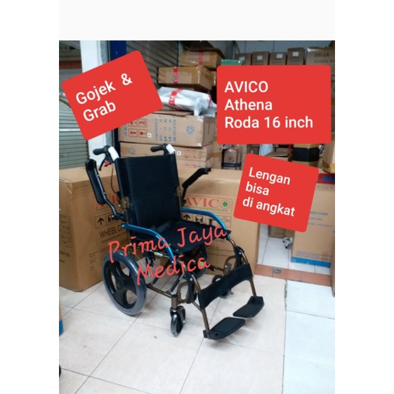 Kursi Roda Traveling Aluminium Avico Athena Ringan