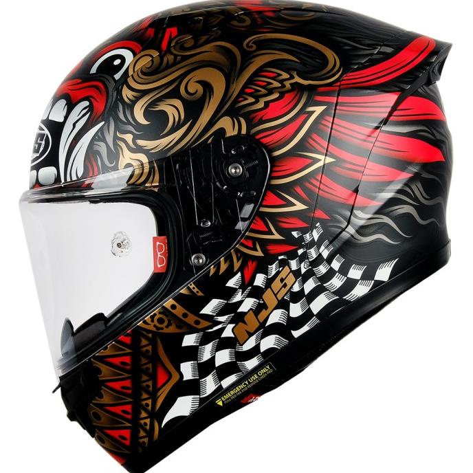 NJS ZX-1R BARONG gloss/doff - Helm Full Face