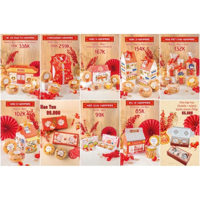 

Hampers LOVES SEMPRONG Idul Fitri/Natal/Imlek - Hao Yun LS