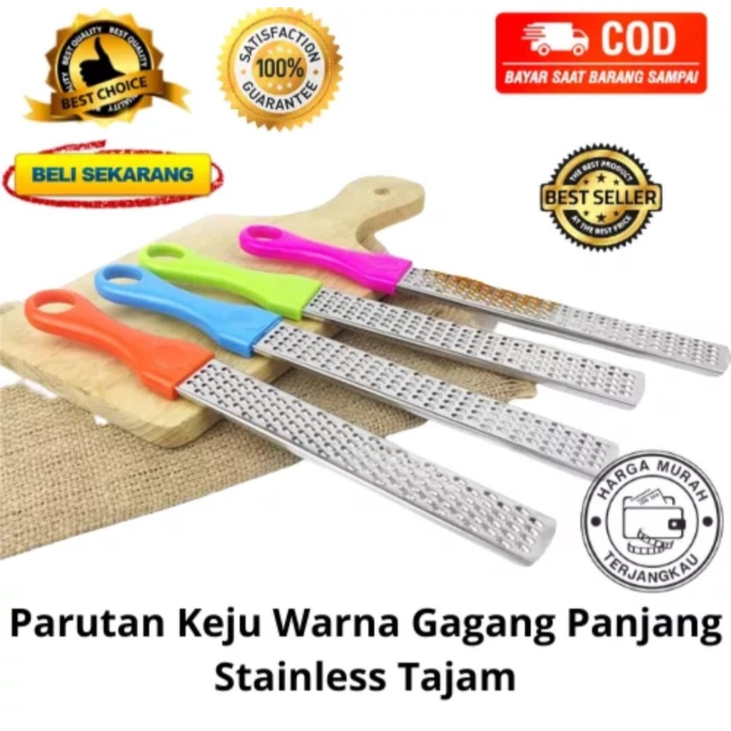 parutan panjang/parutan keju/parutan kentang /parutan panjang warna /parutan serbaguna/slicer/parutan panjang stainless/parutan stainless