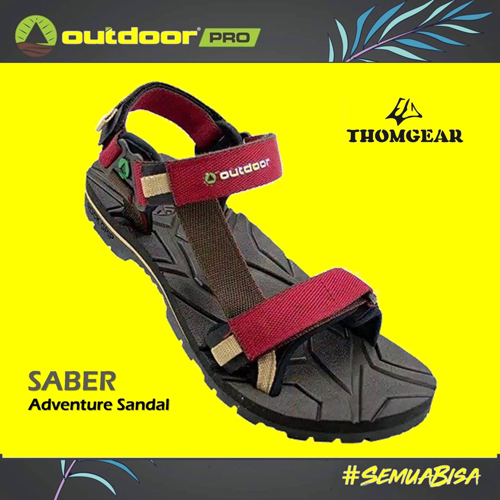 Sandal Gunung Outdoor Pro Saber Sandal Gunung Pria Original Sendal Gunung Sandal Hiking Sandal Trekking Sandal Outdoor Thomgear Malang Surabaya Pasuruan Lumajang Jember Probolinggo