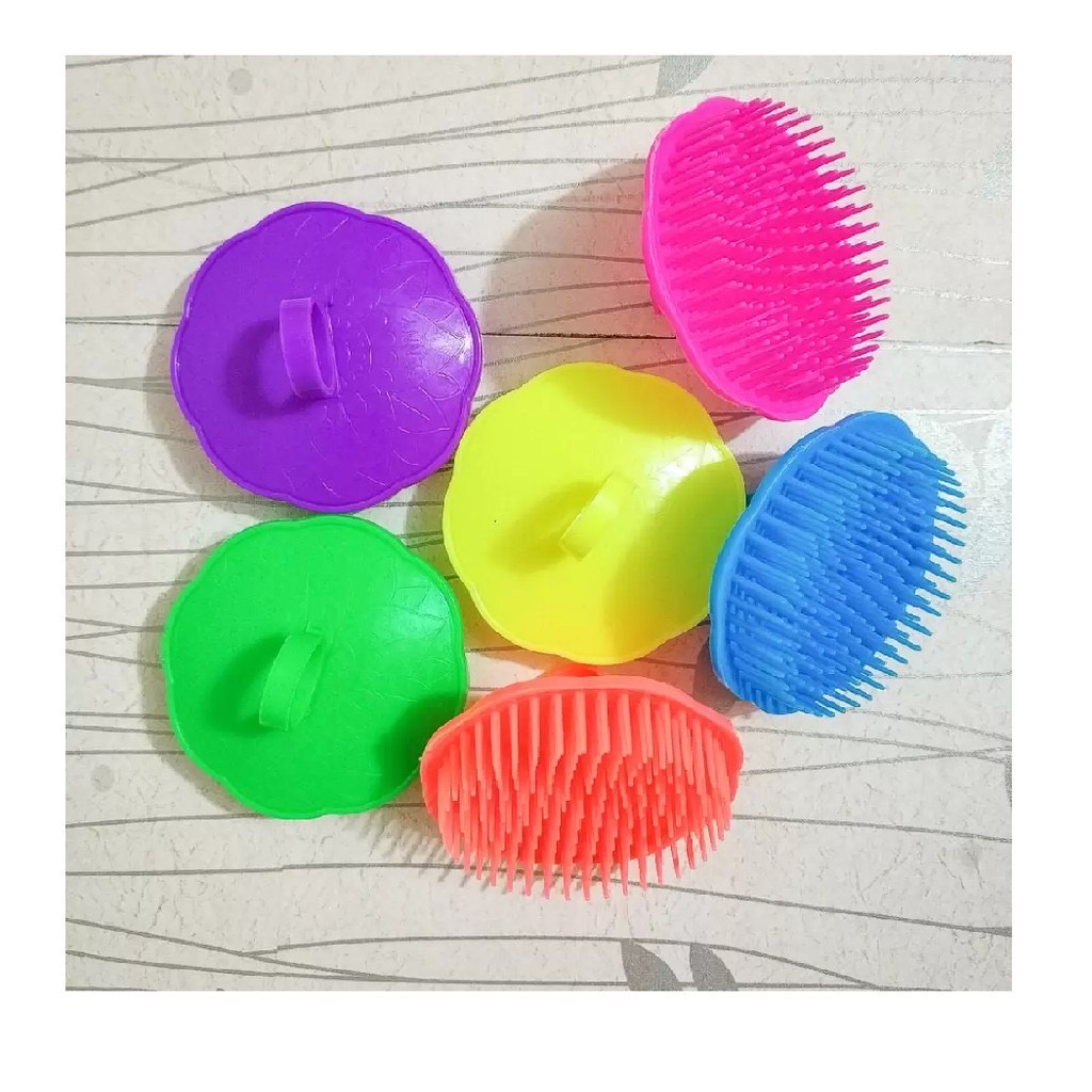 SISIR KERAMAS BULAT / Sisir Salon / Sikat Ketombe / Pijat Keramas / Sikat Rambut -- LPM Shop