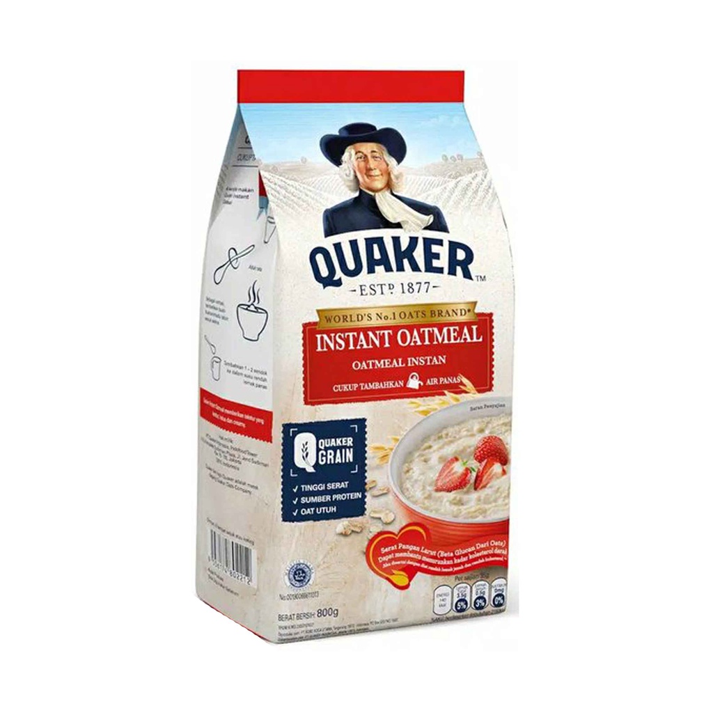 QUAKERS OATS INSTANT/ OATMEAL 800g/ QUAKER GRAIN