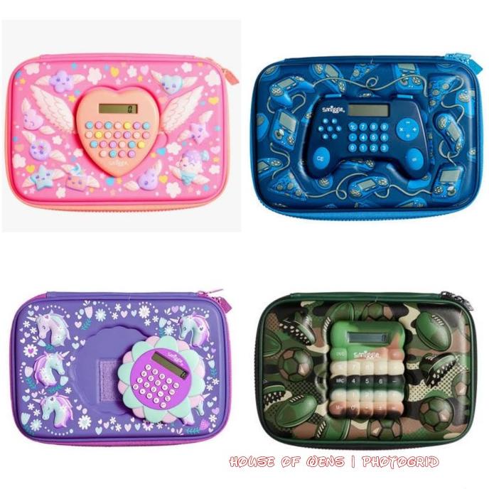 

SMIGGLE CALCULATOR TIMES HARDTOP PENCIL CASE - TEMPAT PENSIL SMIGGLE