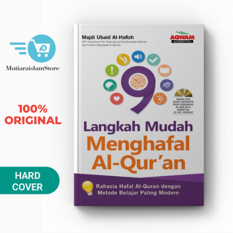 Buku 9 Langkah Mudah Menghafal Alquran - Aqwam