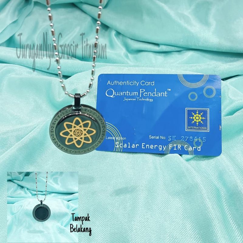 KESEHATAN KALUNG TITANIUM UNISEX ION MAGNETIC ENERGY+SERTIFIKAT ANTI KARAT DAN ANTI LUNTUR