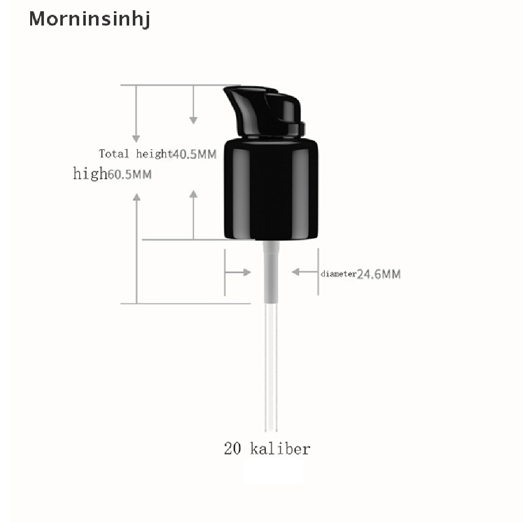 Mornin 1Pcs Pompa Foundation Cair Dengan Protect Lock Indenter &amp; Pump Press Cover id