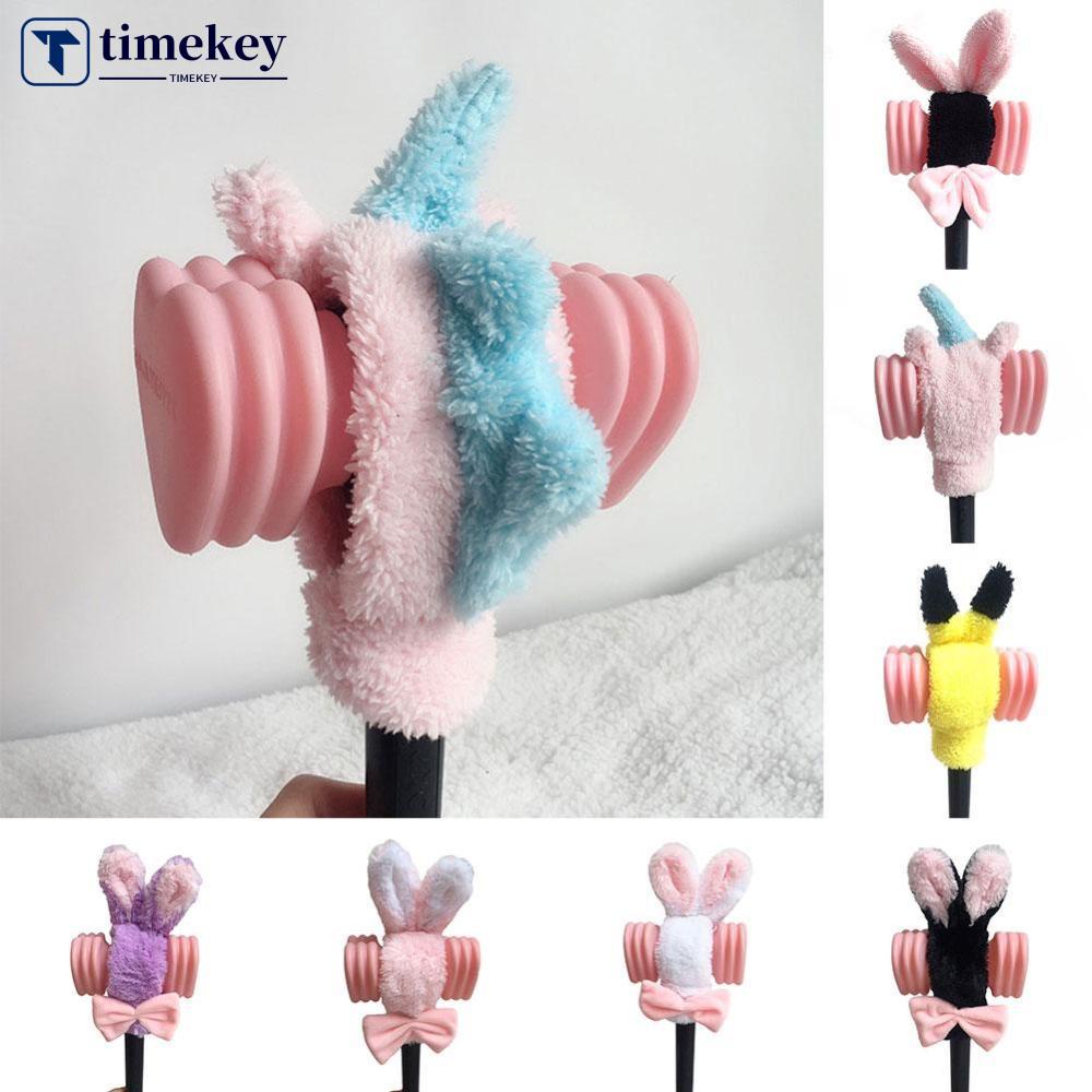 Timekey KPOP Cartoon Blackpink Light Plush Cover LISA ROSE JISOO JENNIE Fans Sarung Lampu Konser A1F7 Blackpink