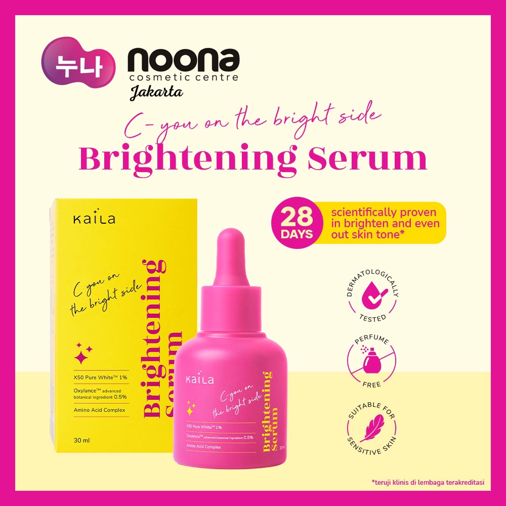 KAILA C-YOU ONT THE BRIGHT SIDE BRIGHTENING SERUM 30ML -NJ