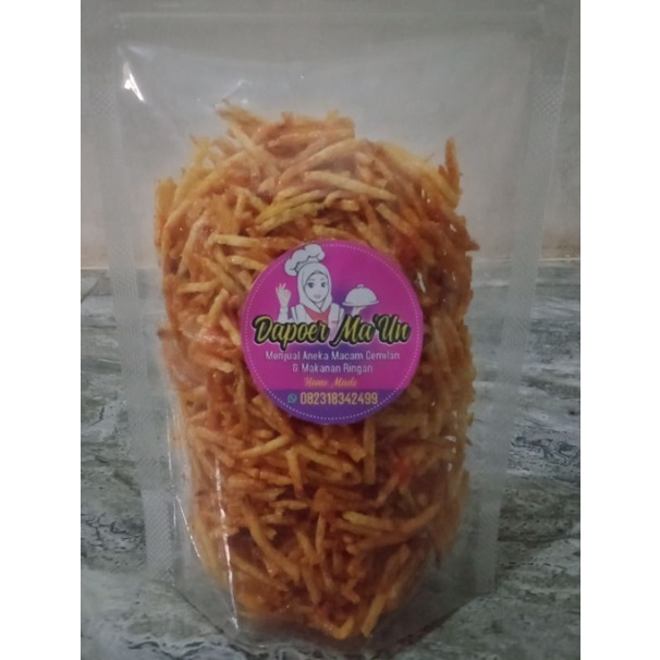 

TERMURAH!!! Kentang Mustofa Kriuk Kemasan 100gram-200gram