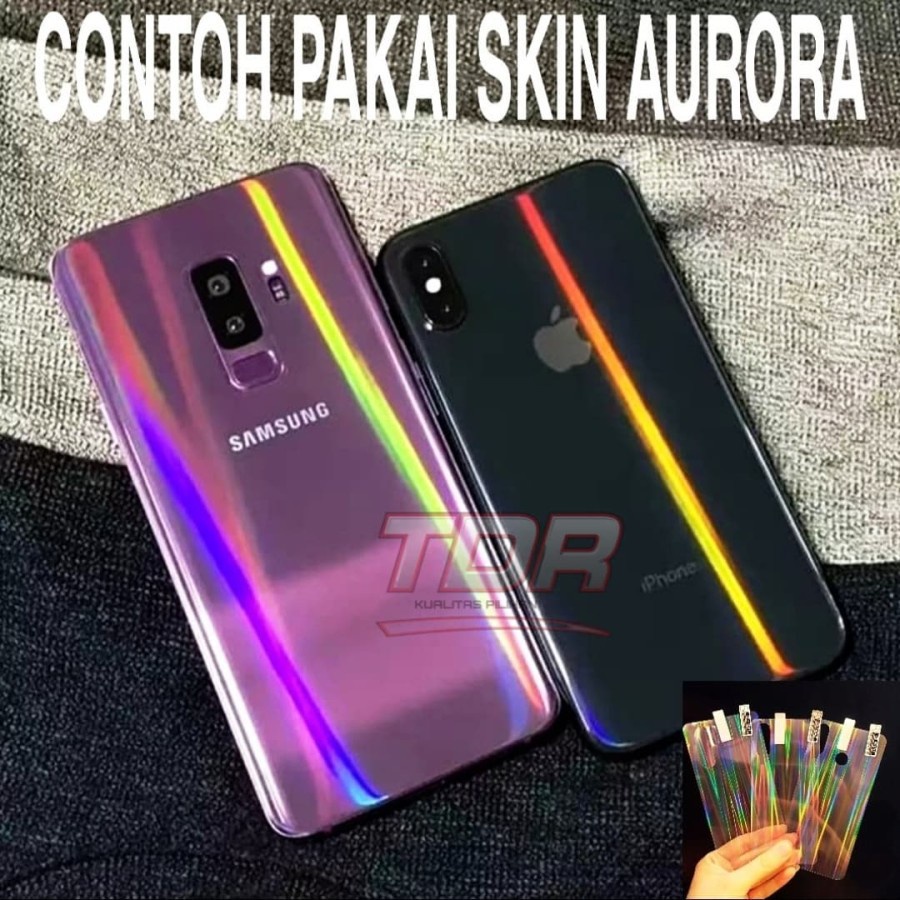 SKIN AURORA BACK COVER SMARTPHONE SAMSUNG A03 CORE