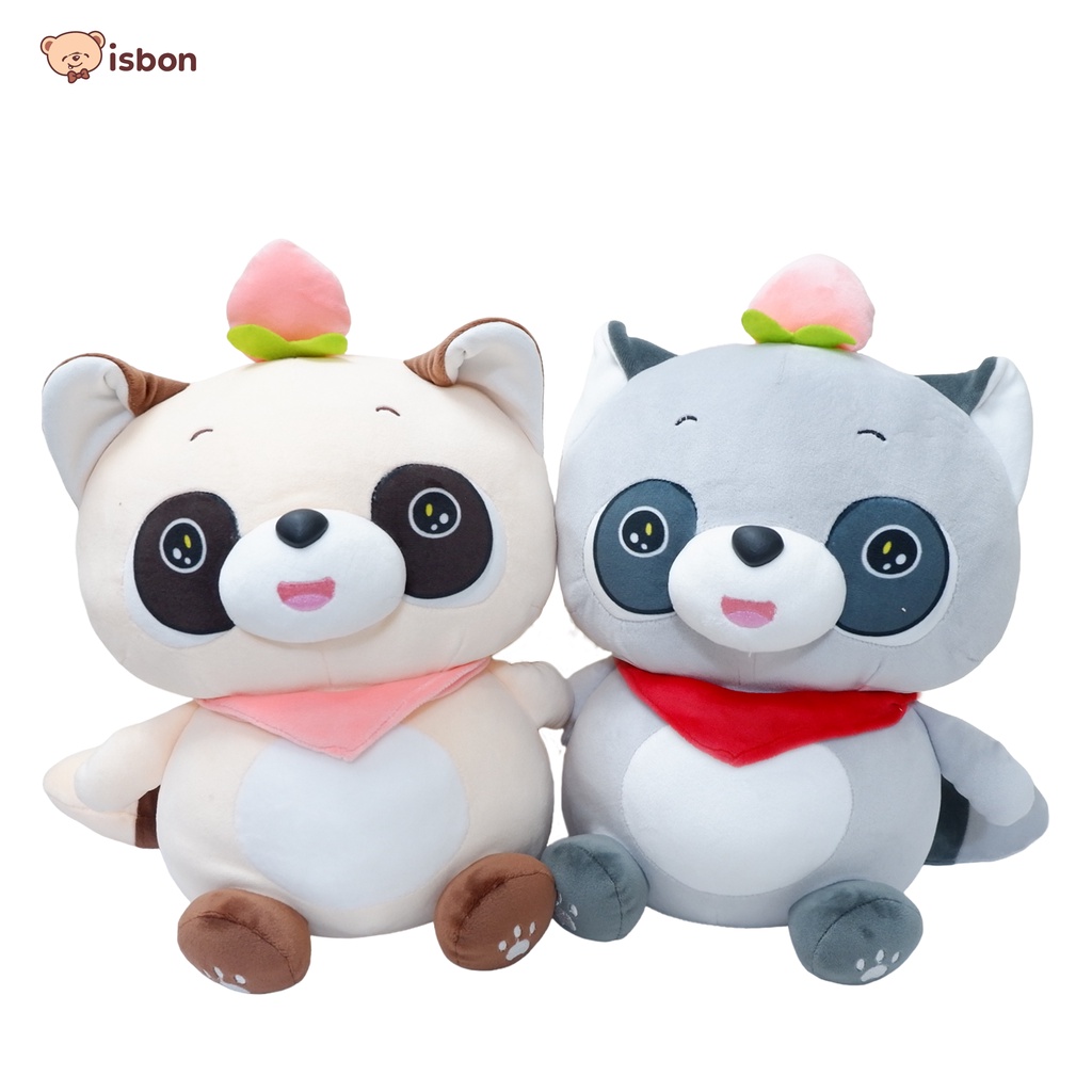 ISTANA BONEKA Panda Sit Couple Duduk Lucu Hakuna Matata Series Cocok untuk Mainan Anak Kecil